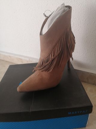 Botines de tacón Marypaz de segunda mano en Valencia en WALLAPOP