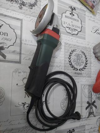 Radial metabo 1250w -125mm seminueva de segunda mano por 99 EUR en Zaragoza  en WALLAPOP