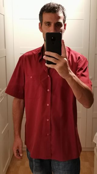 Camisa Manga Corta Emidio Tucci de segunda mano por 10 EUR en Málaga en  WALLAPOP