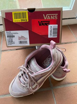 vans rosas clarito