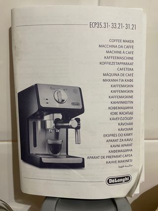 Cafetera Delonghi 35.31 de segunda mano por 65 EUR en Sant Cugat del Vallès  en WALLAPOP