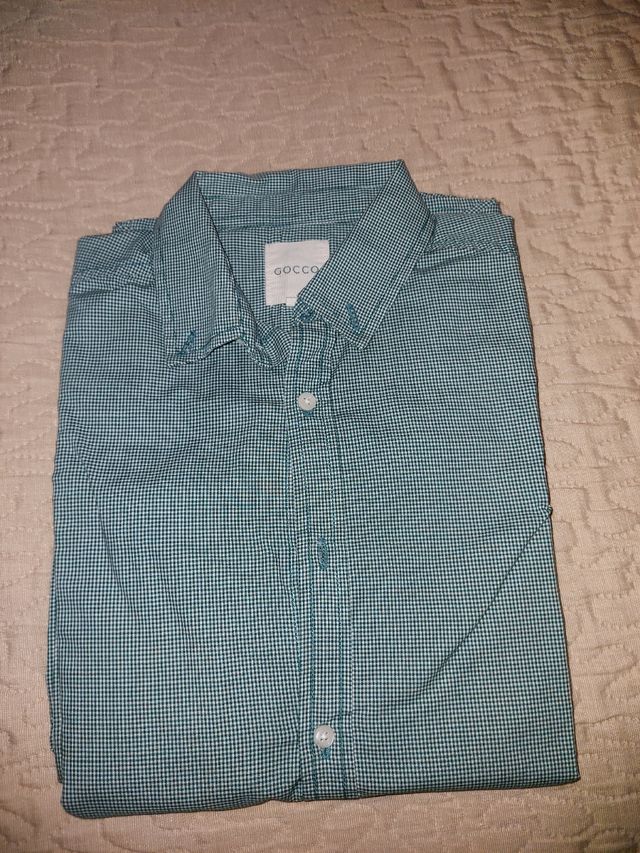 Camisa cuadritos Gocco niño. Talla 11-12