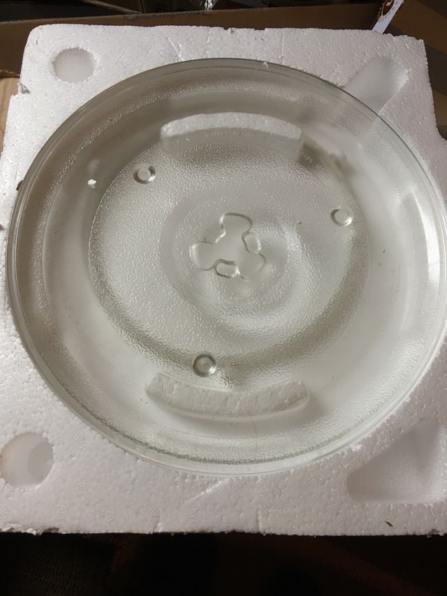 Plato de microondas y grill