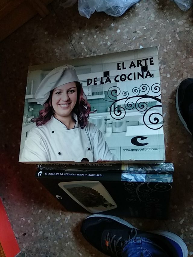 libro de cocina "el arte de la cocina"