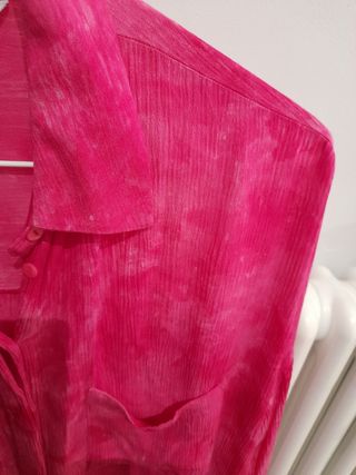 Ripley - BLUSA ZARA M FUCSIA