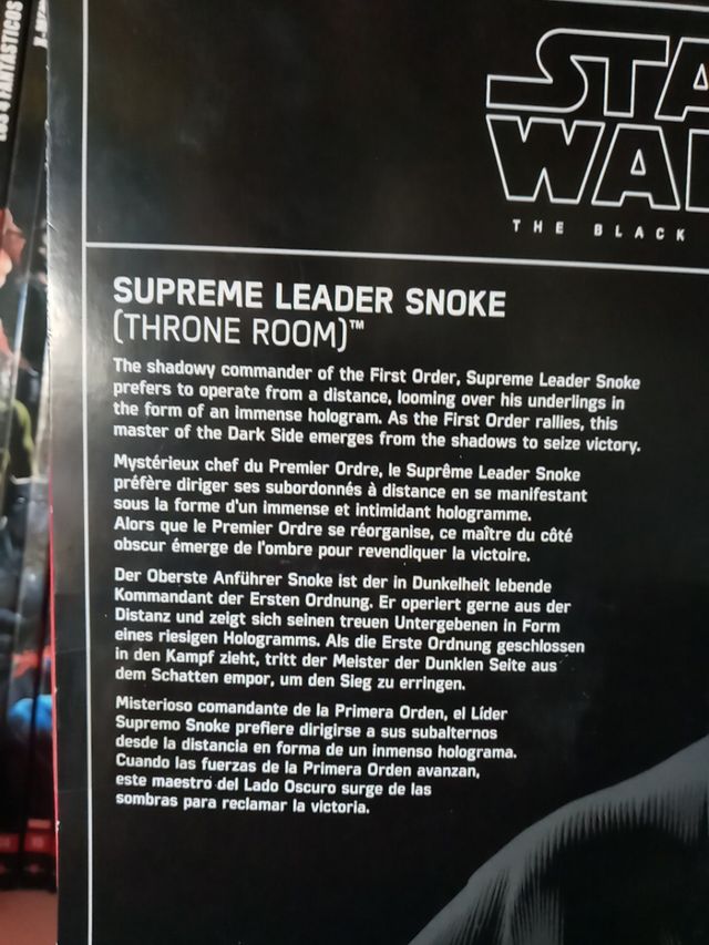 Star wars Supreme Leader Snoke