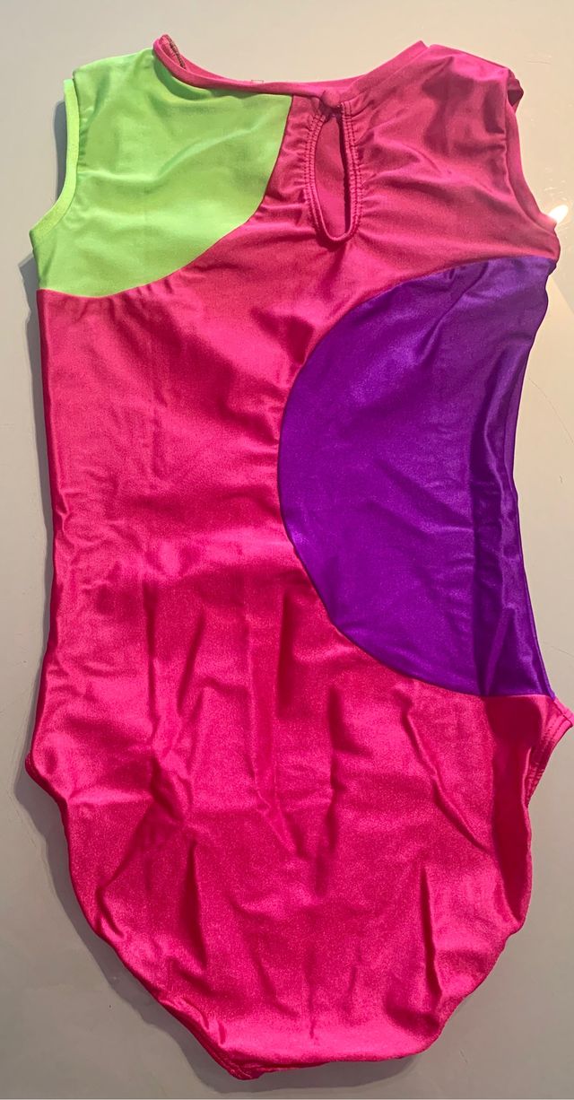 Maillot gimnasia rítmica sin mangas