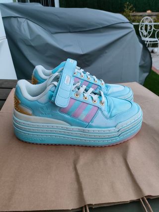 Adidas Forum Triple Platform NUEVAS de segunda mano por 79 EUR en Madrid en  WALLAPOP