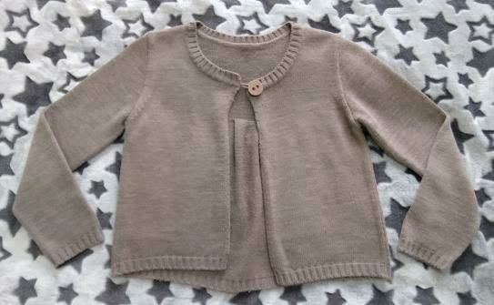 Bolero Con Botón Talla/S/36/8 (Beige)