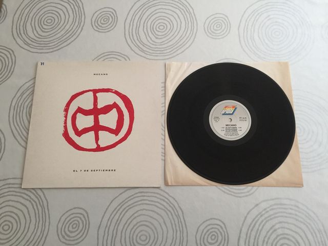 Mecano - El 7 de Septiembre - Maxi Single 12"