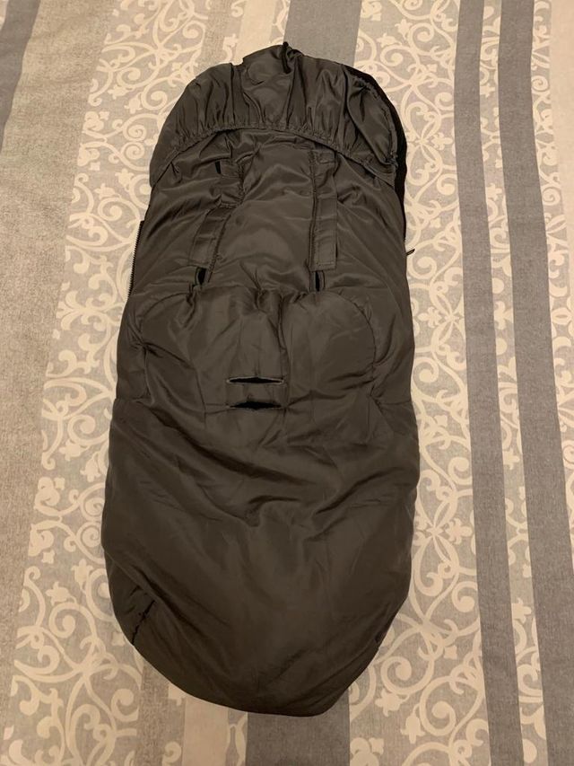 Saco polar silla universal color marrón oscuro