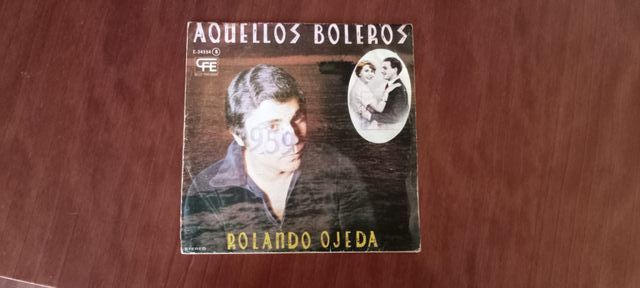 Disco Vinilo LP Rolando Ojeda. Aquellos boleros