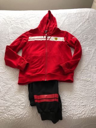 Chandal puma Ferrari talla 14-16 de segunda mano por 40 EUR en Getafe en  WALLAPOP