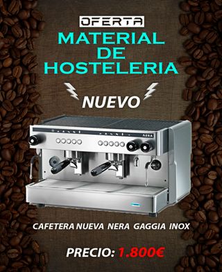 Cafetera Gaggia nera inox de segunda mano por 1.800 EUR en Toledo en  WALLAPOP