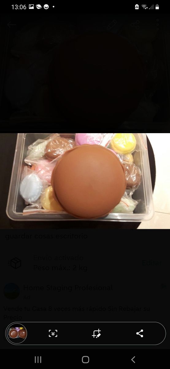 cajita cokies colores A ESTRENAR