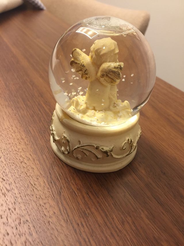 Bola de resina y Cristal