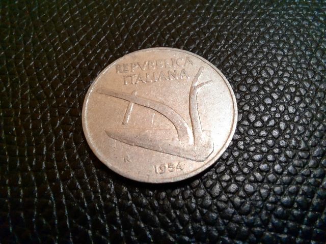 10 lire anni rari 1954, 55, 56