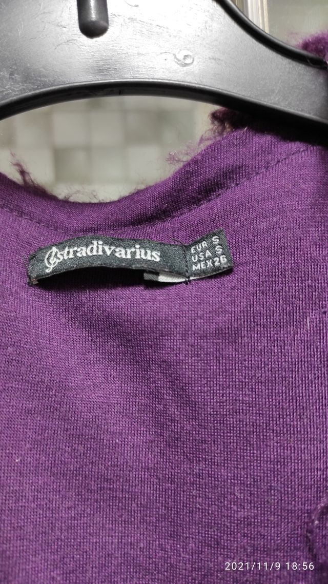 Chaleco pelos Stradivarius talla S