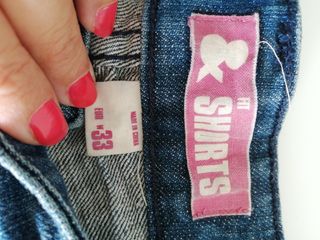Shorts y bermudas Mujer | Bershka Short Denim Rotos Gris - Bellavista