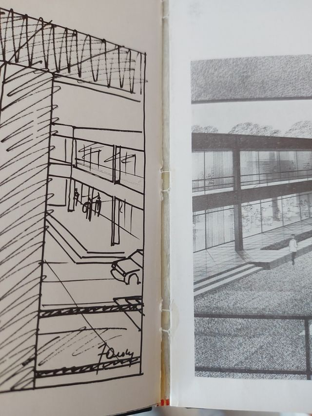 Dibujos de arquitectura  1968-1976 GG