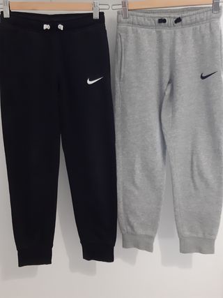 chandal nike algodon gris