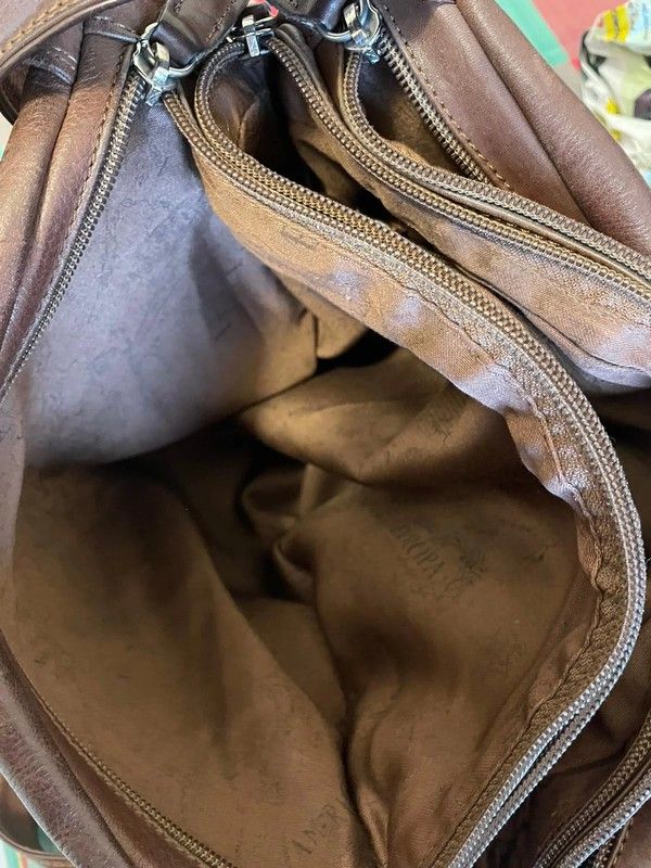 Borsa di pelle mod. Shopper "Bruno Rossi”