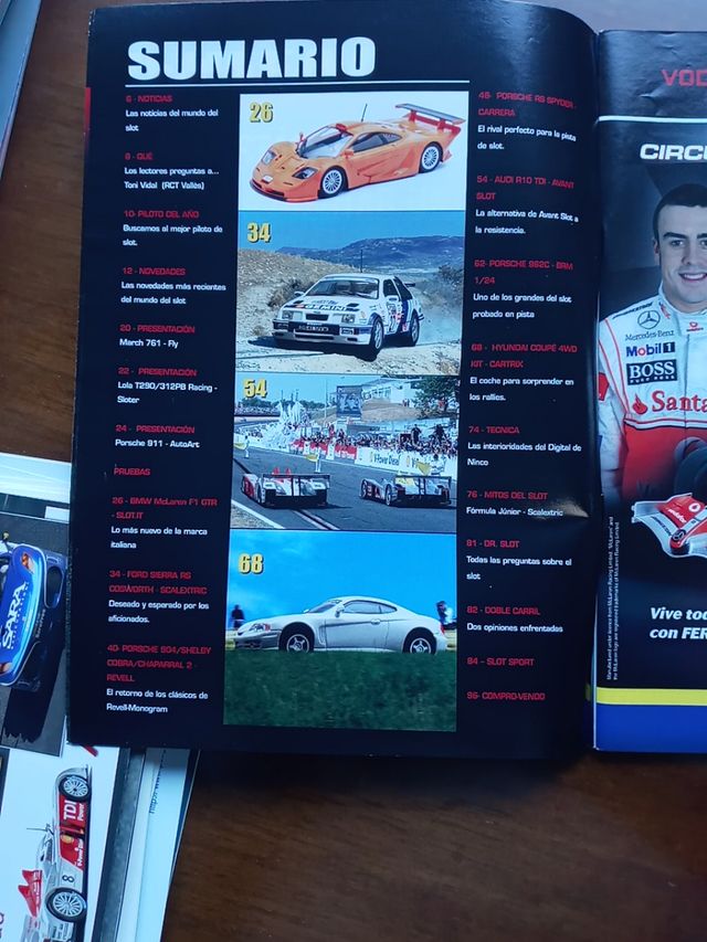 Revista especializada SLOT MINI AUTO