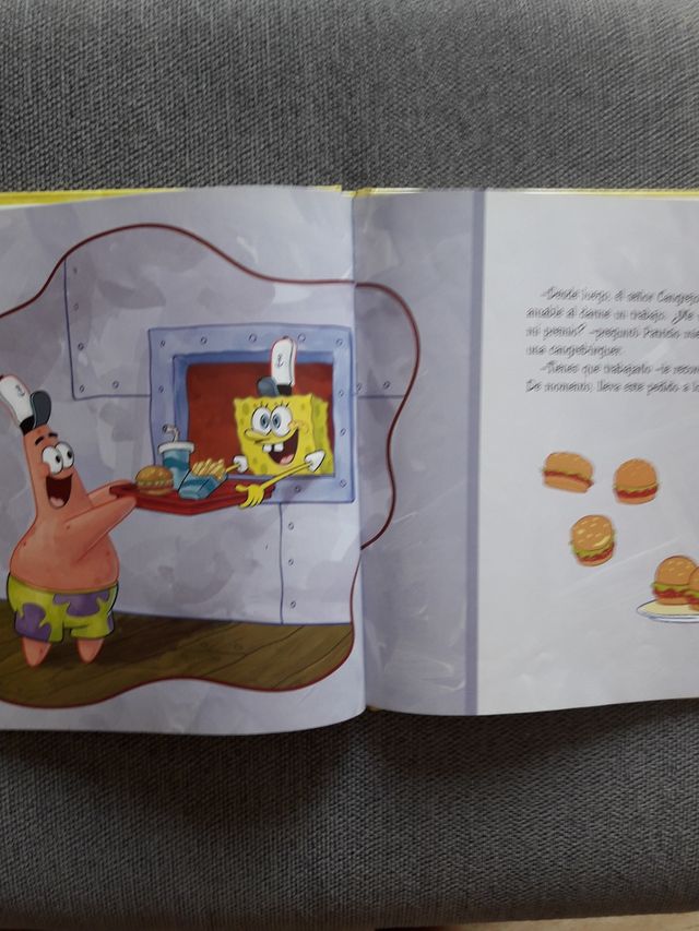 Libro Bob Esponja