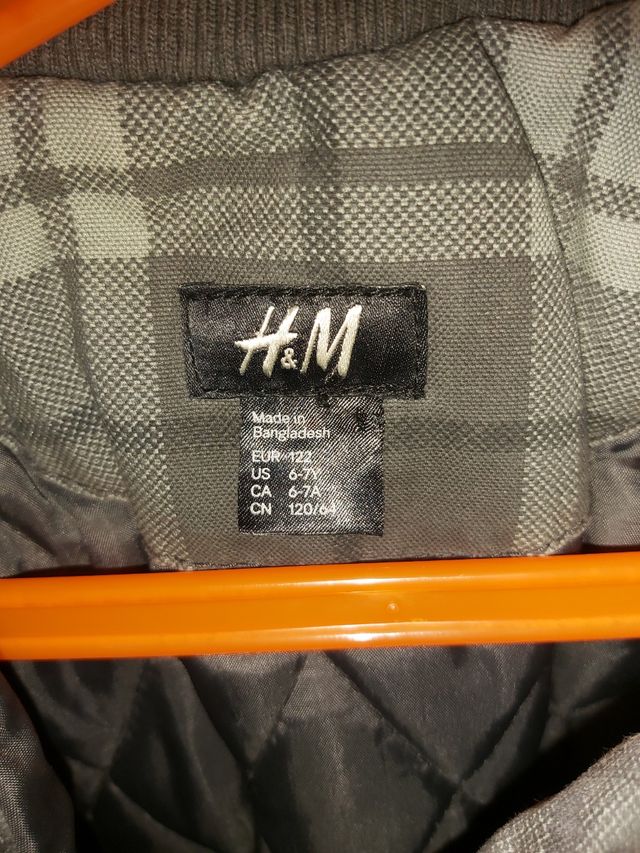 Cazadora niño, talla 6-7 años.