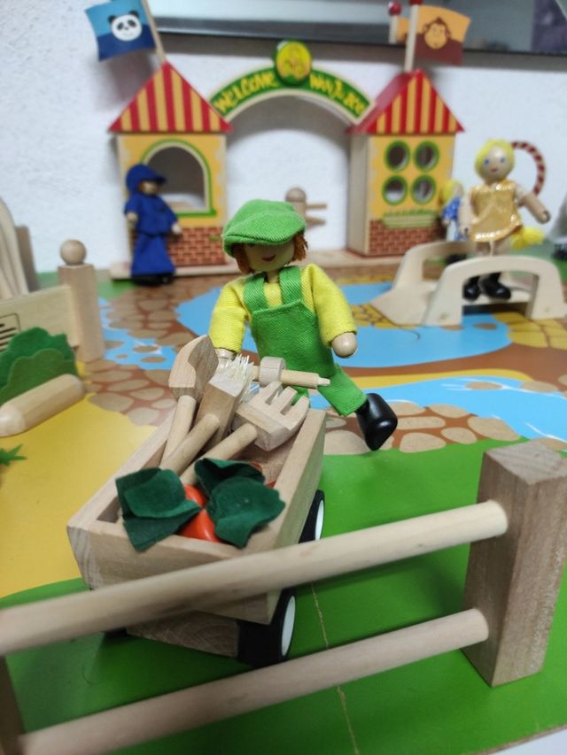Zoo de madera para niños