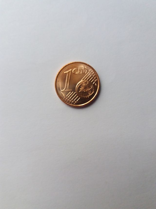 Moneda de 1 céntimo de Finlandia de 1999