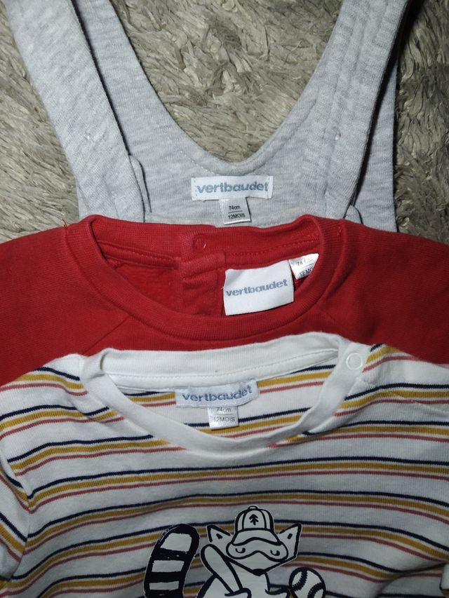 Conjunto 12 meses Vertbaudet invierno