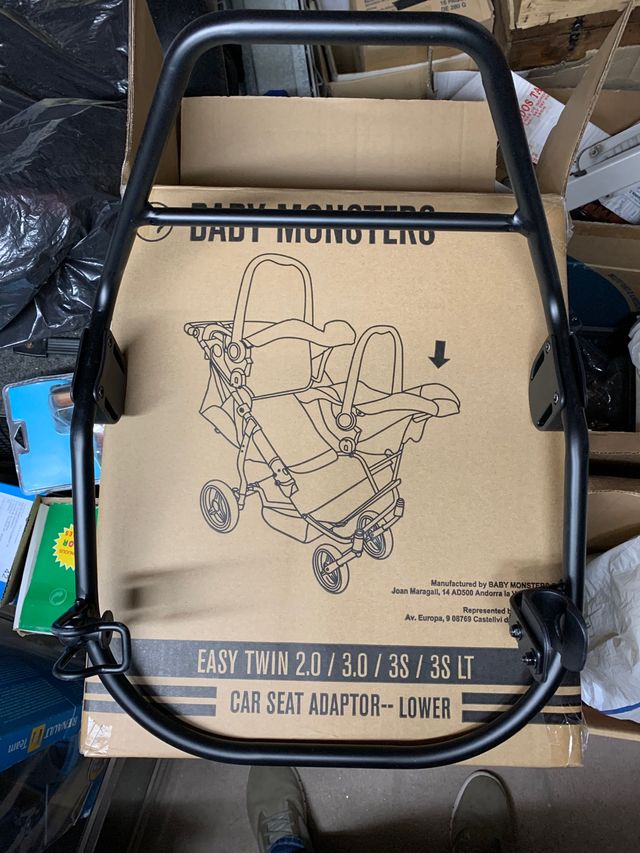 Para carro gemelar Baby Monster 3.0