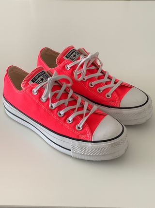 converse rosa salmone