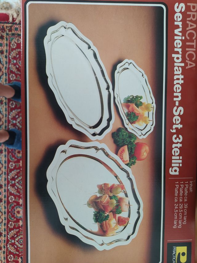 Bandejas de acero inoxidable