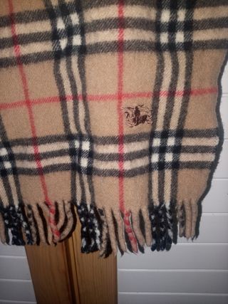 bufanda burberry wallapop