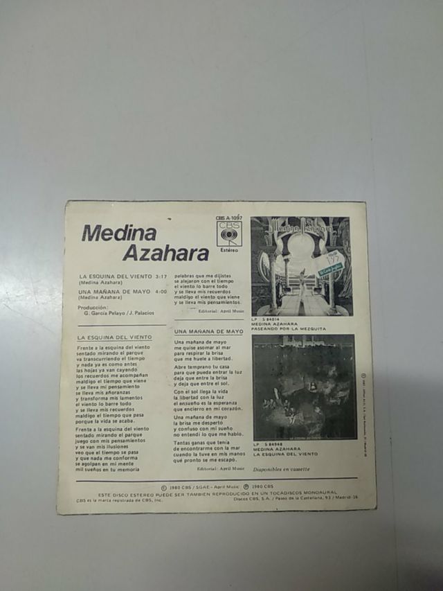 Disco Medina Azahara