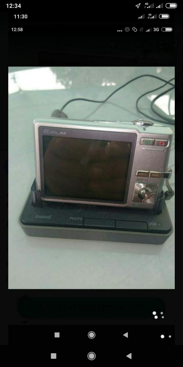 cámara Casio exilim ex z500