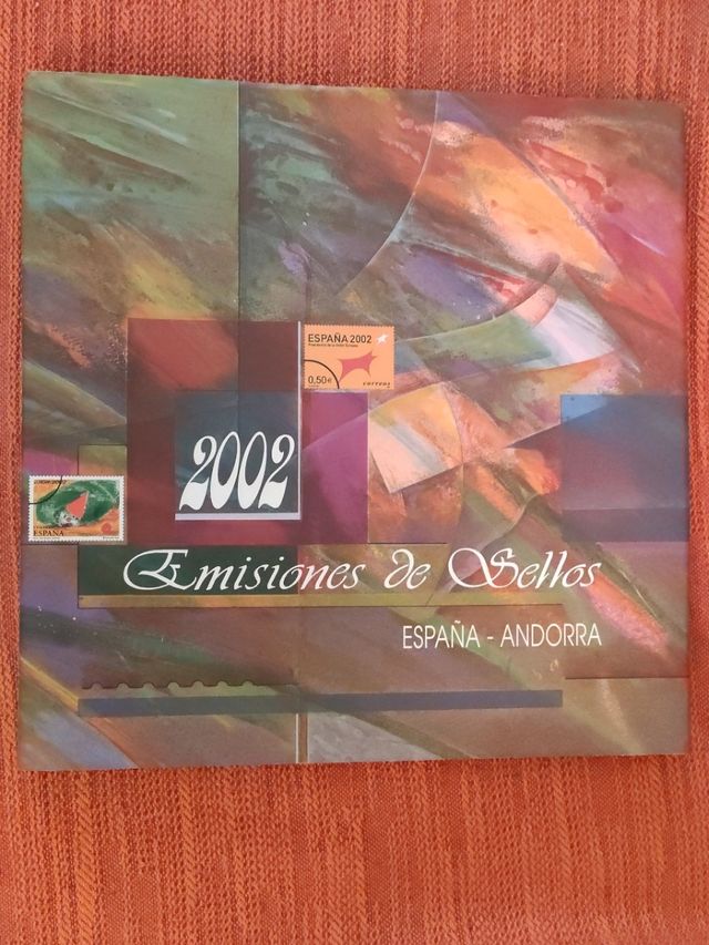 colección completa sellos 2002 España Portugal