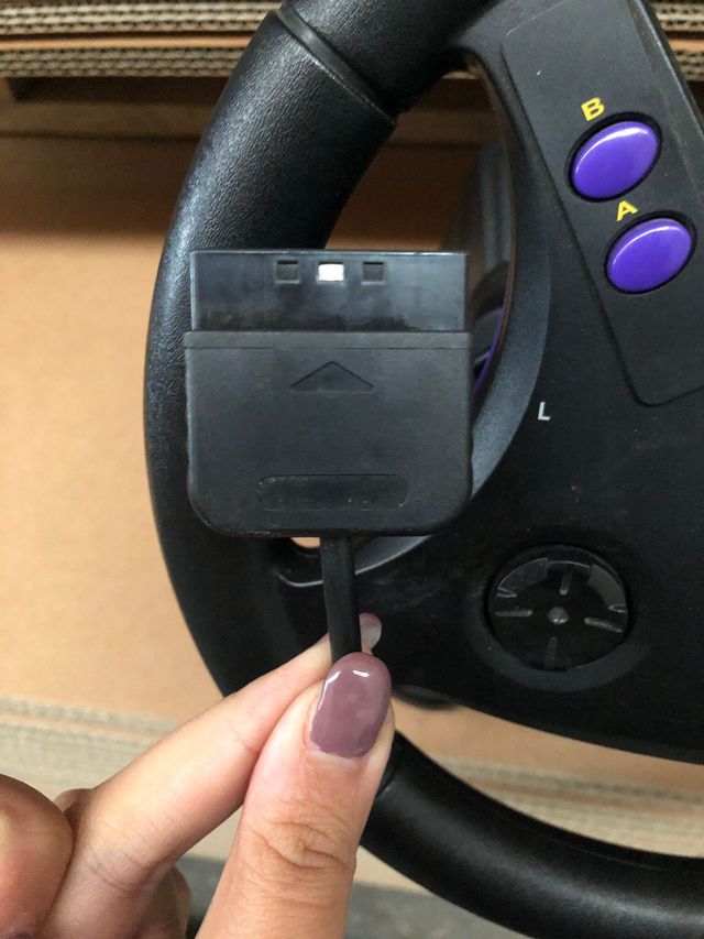 Joystick PS1 Playstation volante+pedale vintage