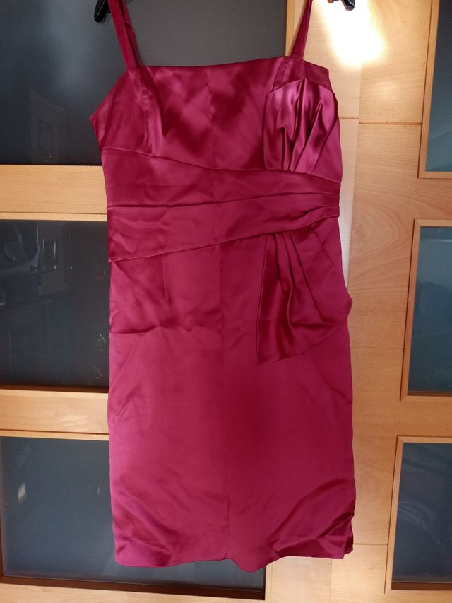 Vestido fiesta fucsia