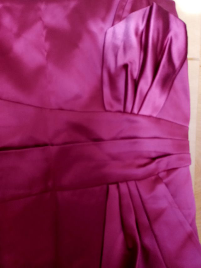 Vestido fiesta fucsia