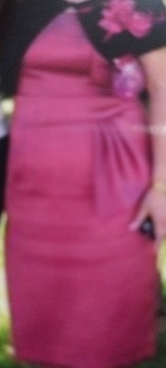 Vestido fiesta fucsia