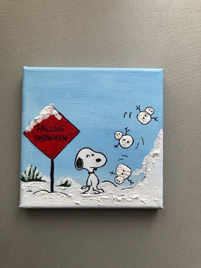 quadretto snoopy
