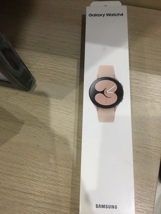 Samsung galaxy watch 4 40mm rosa(nuevo) de segunda mano por 220 EUR en  Alcalá de Henares en WALLAPOP