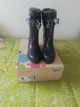 Botas de agua en talla 36 para niña | FASHIOLA.es