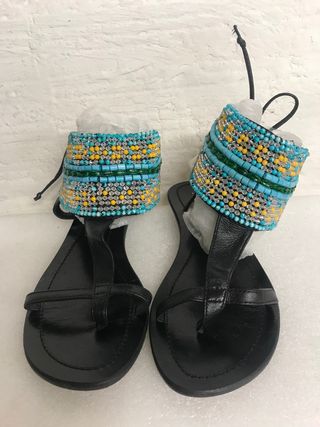 SANDALIAS CAFÉ NOIR ROMANAS Talla 38