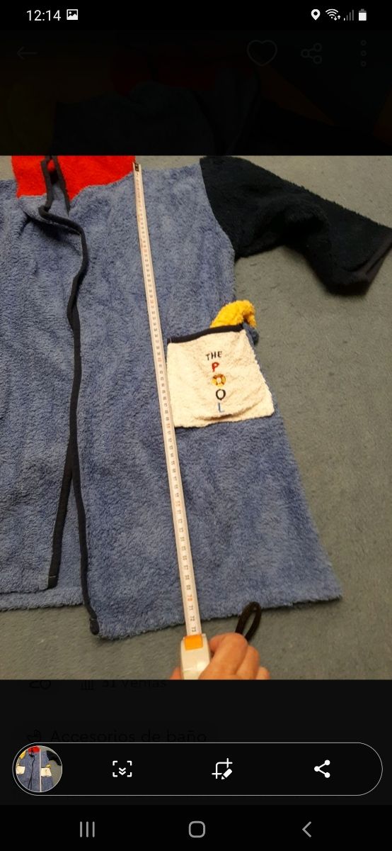 albornoz talla 6 8 NUEVO