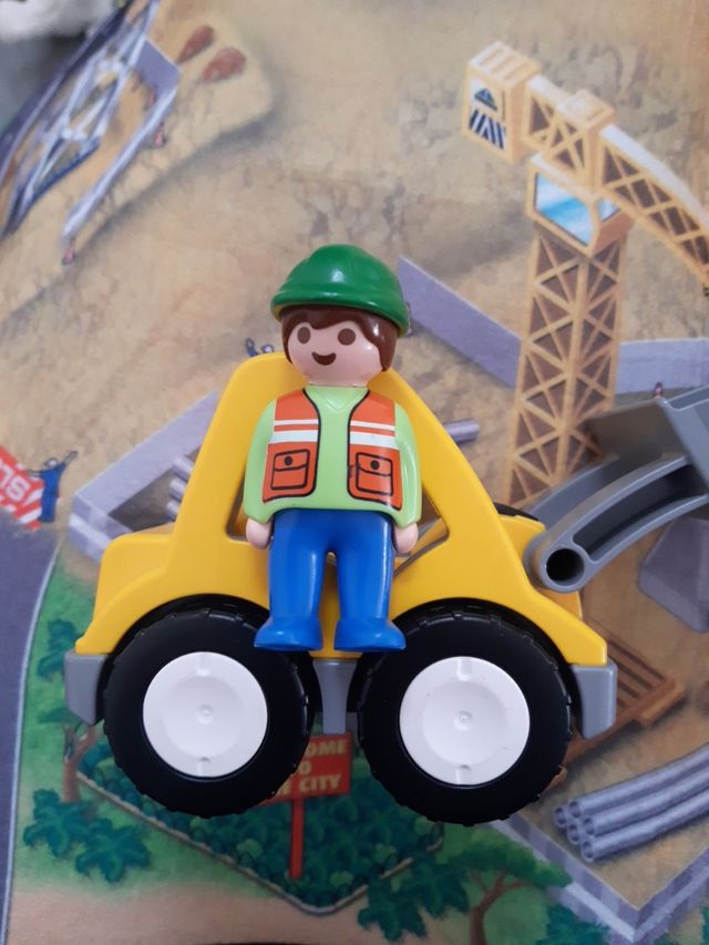 Excavadora Playmobil