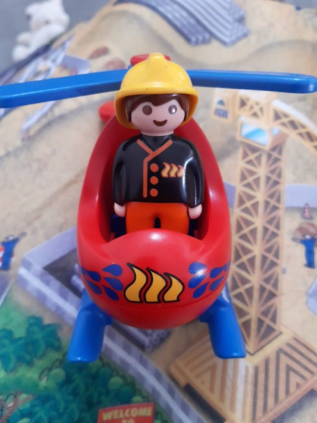 Helicóptero Playmobil